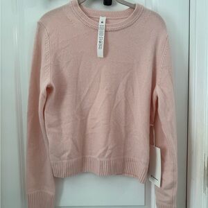 Lululemon Athletica Cashmere Crewneck Longsleeve slim fit NWT size M